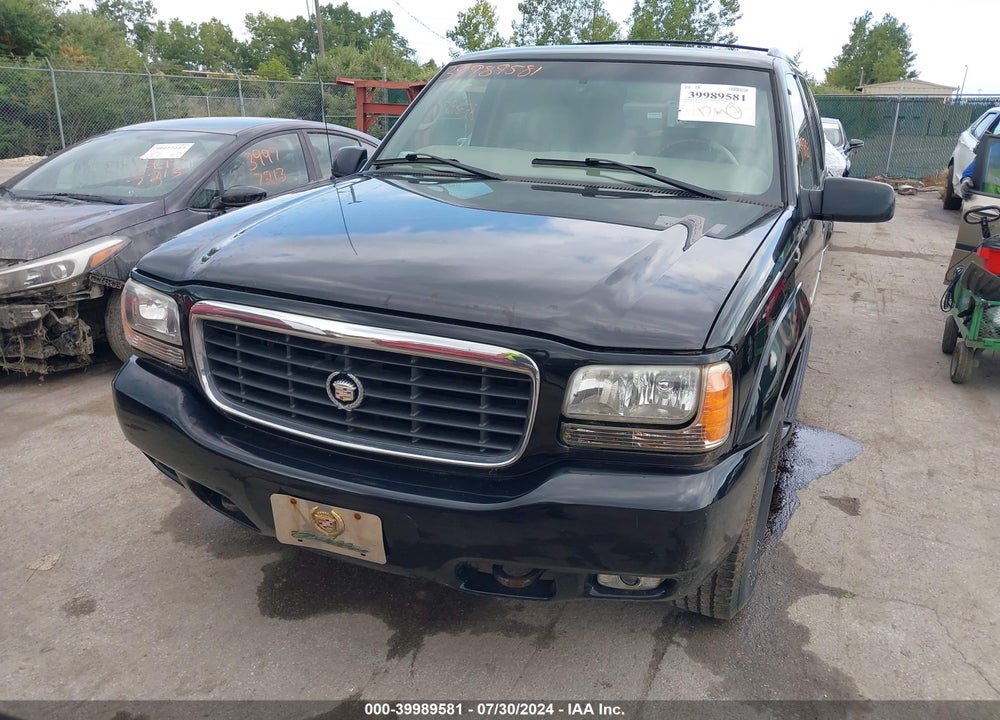 1999 CADILLAC ESCALADE STANDARD VIN: 1GYEK13R9XR408206