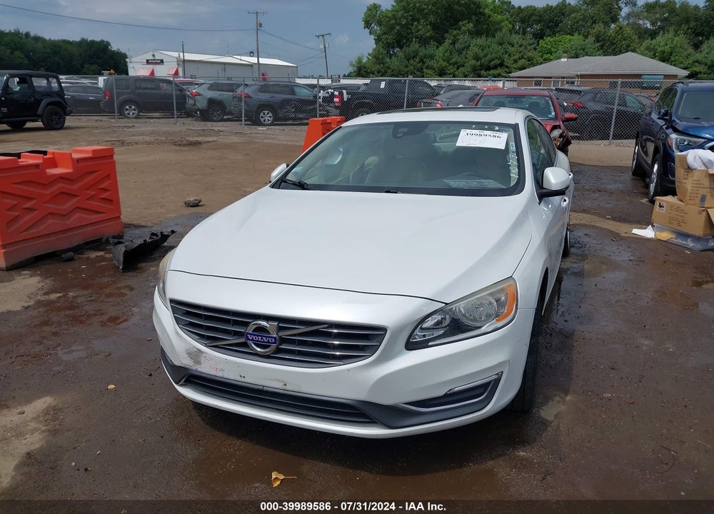 2015 VOLVO S60 T5 PREMIER VIN: YV140MFB6F2312137