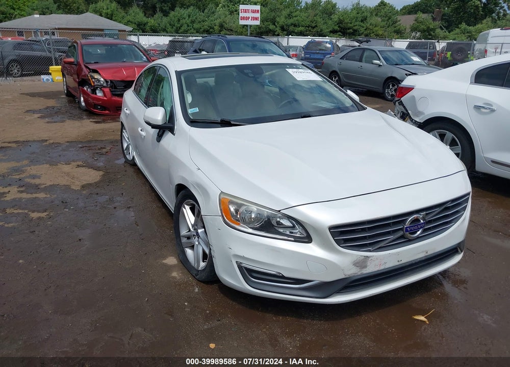 2015 VOLVO S60 T5 PREMIER VIN: YV140MFB6F2312137