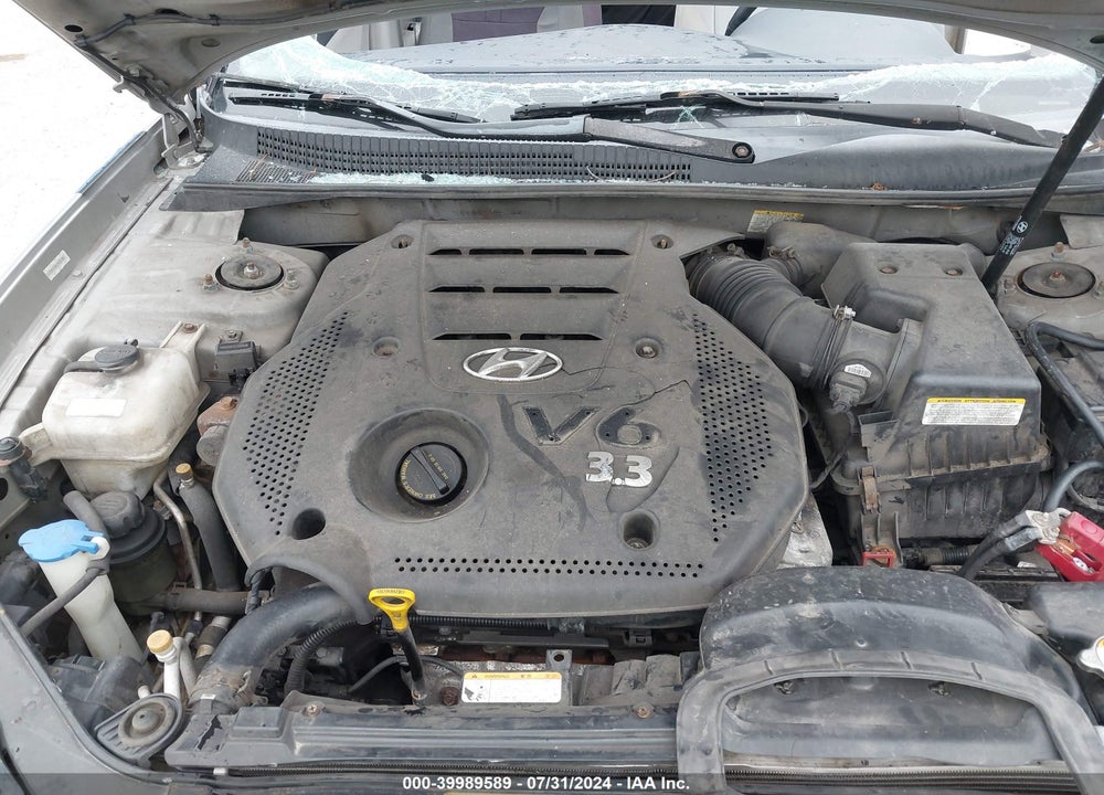 2008 HYUNDAI SONATA GLS V6 VIN: 5NPET46F08H330011