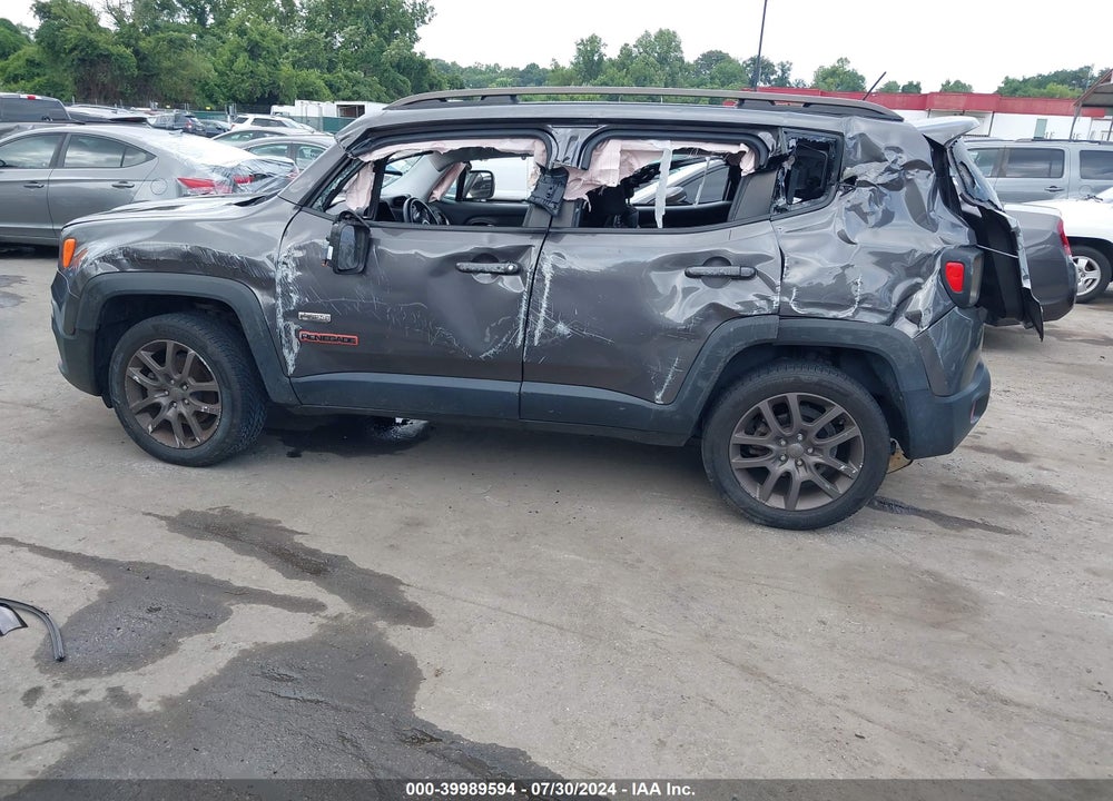 2016 JEEP RENEGADE 75TH ANNIVERSARY VIN: ZACCJBBT4GPD95320