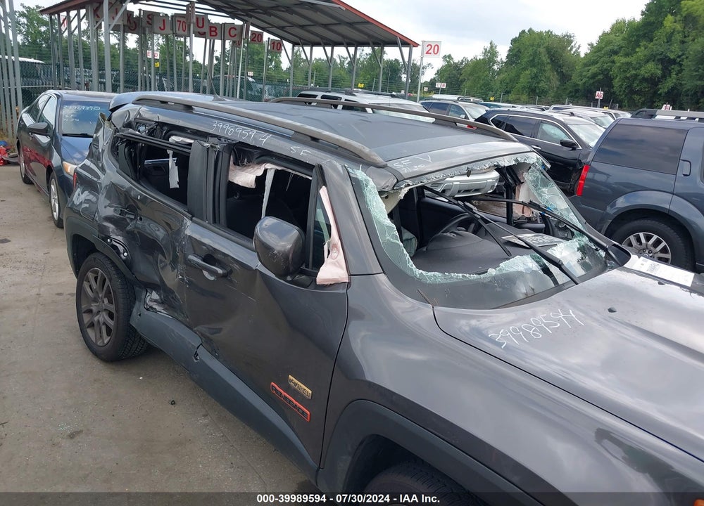 2016 JEEP RENEGADE 75TH ANNIVERSARY VIN: ZACCJBBT4GPD95320