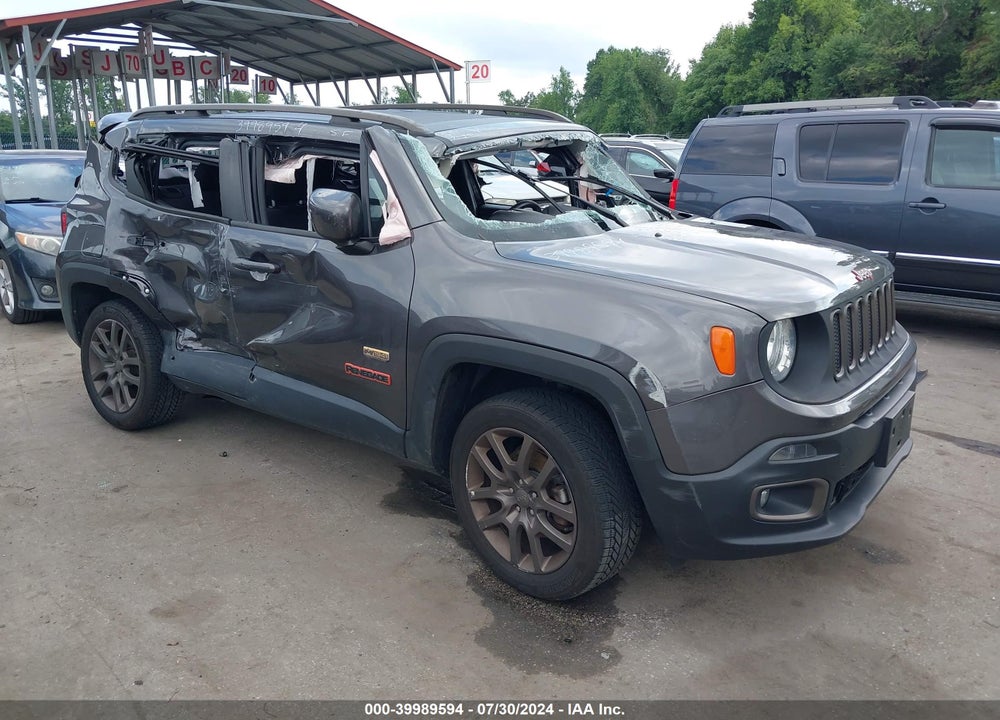 2016 JEEP RENEGADE 75TH ANNIVERSARY VIN: ZACCJBBT4GPD95320