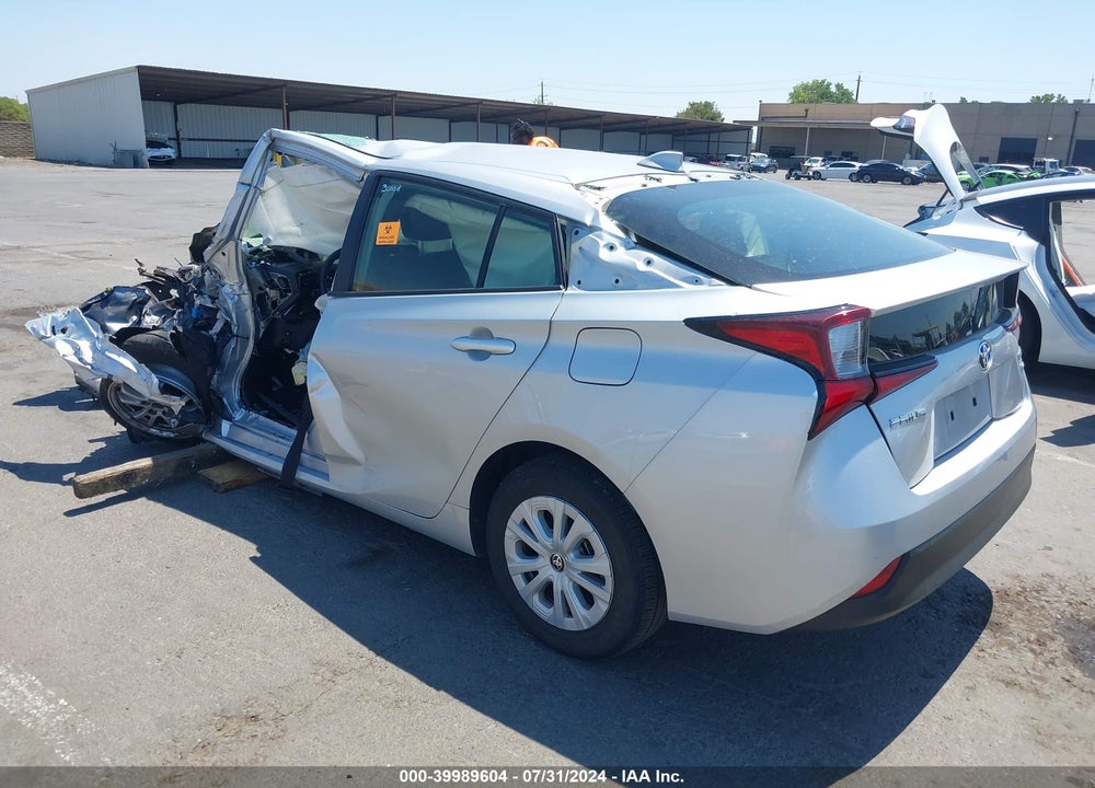 2022 TOYOTA PRIUS L VIN: JTDKAMFU1N3189545