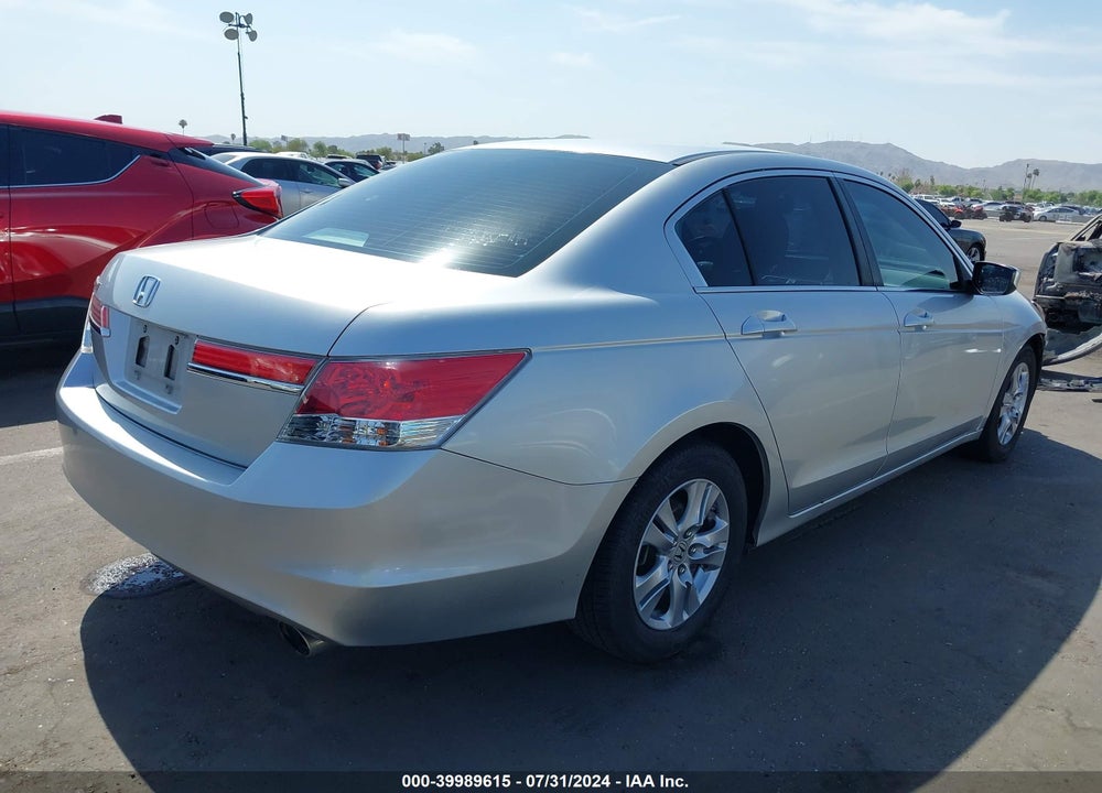 2012 HONDA ACCORD 2.4 LX-P VIN: 1HGCP2F40CA111680