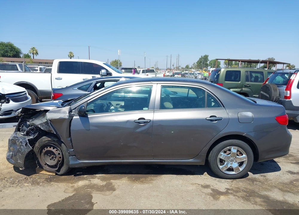 2009 TOYOTA COROLLA VIN: JTDBL40E09J016970