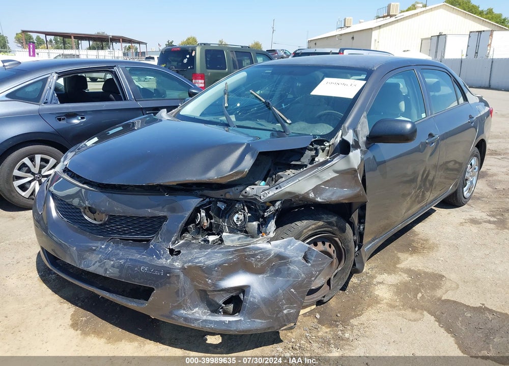 2009 TOYOTA COROLLA VIN: JTDBL40E09J016970