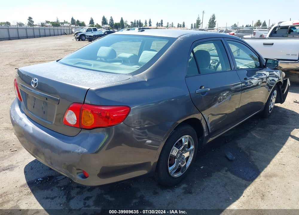 2009 TOYOTA COROLLA VIN: JTDBL40E09J016970