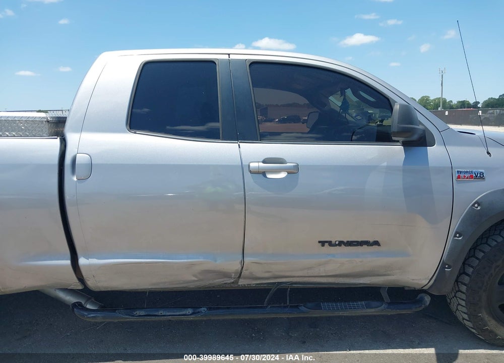 2009 TOYOTA TUNDRA GRADE 5.7L V8 VIN: 5TFBV54109X089129