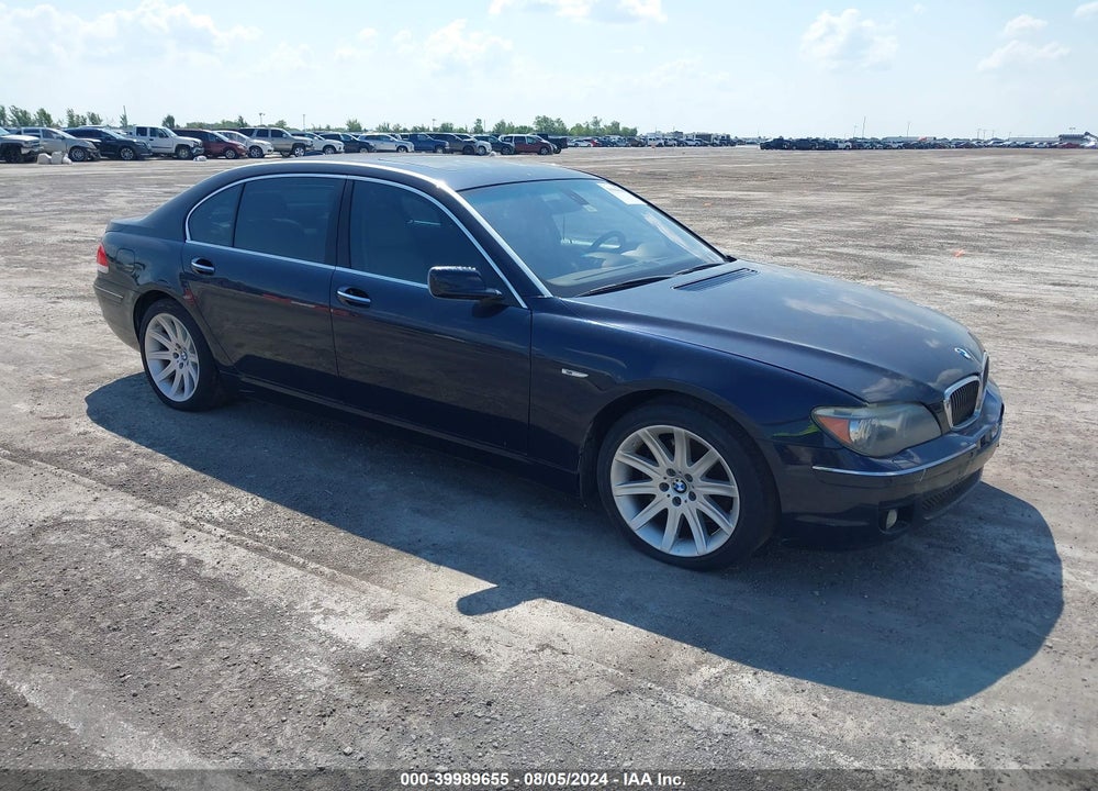 2006 BMW 750LI VIN: WBAHN835X6DT63012