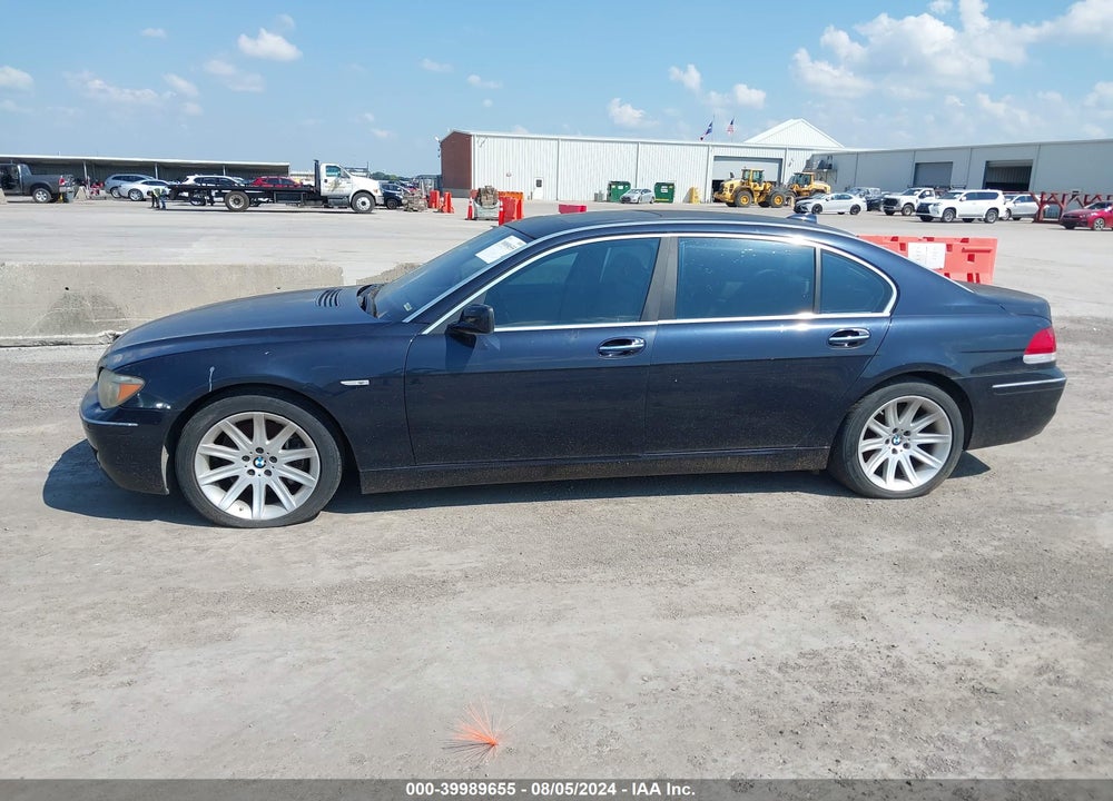 2006 BMW 750LI VIN: WBAHN835X6DT63012