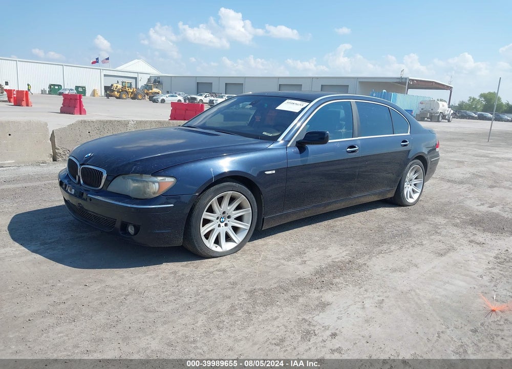 2006 BMW 750LI VIN: WBAHN835X6DT63012