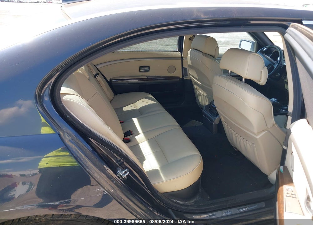 2006 BMW 750LI VIN: WBAHN835X6DT63012