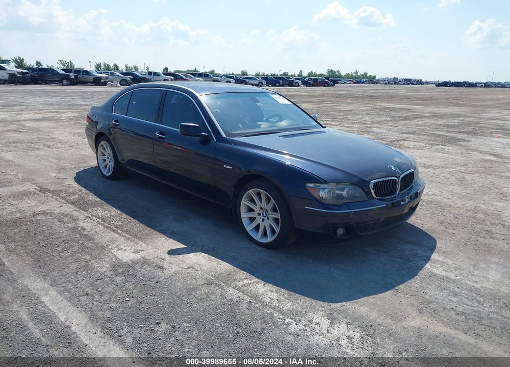 2006 BMW 750LI VIN: WBAHN835X6DT63012