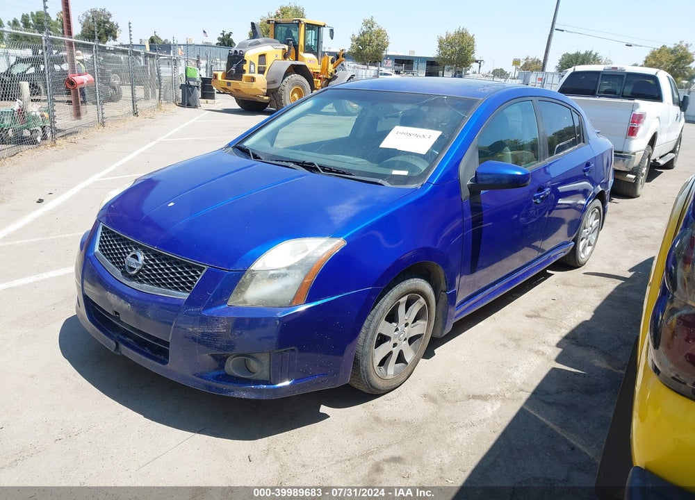 2012 NISSAN SENTRA 2.0 SR VIN: 3N1AB6AP0CL750733