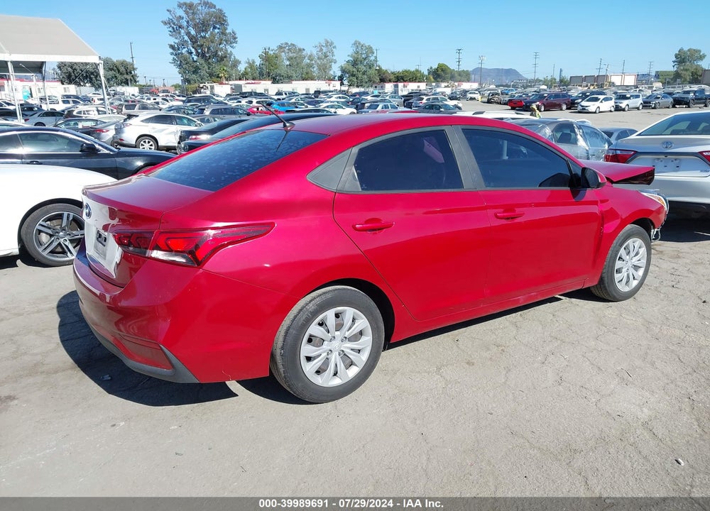 2019 HYUNDAI ACCENT SE VIN: 3KPC24A3XKE055279