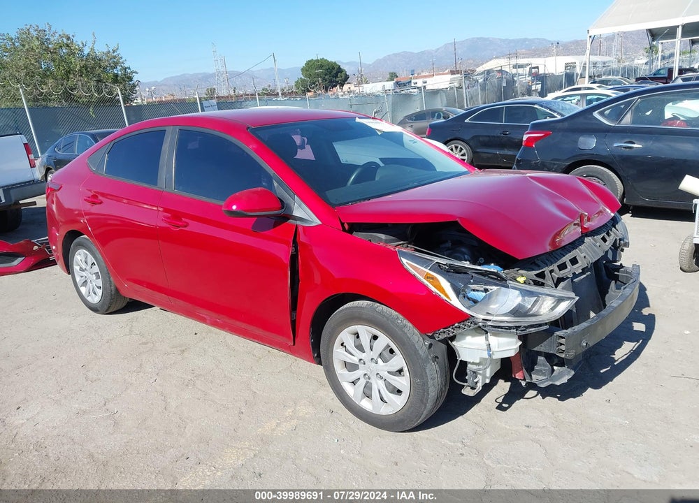 2019 HYUNDAI ACCENT SE VIN: 3KPC24A3XKE055279