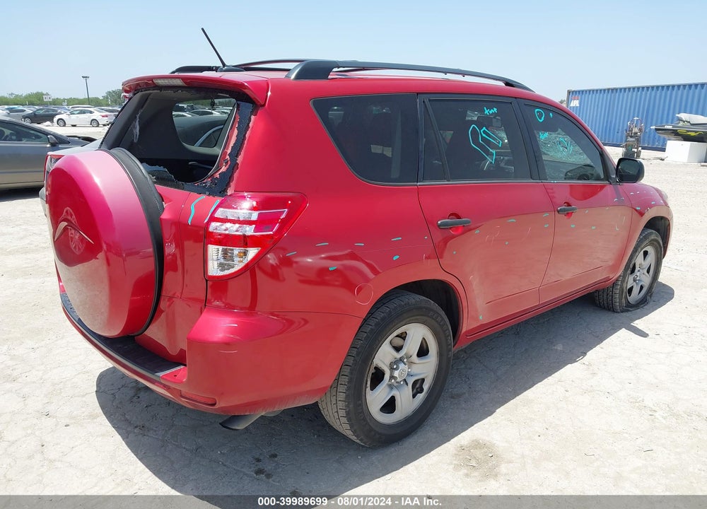 2012 TOYOTA RAV4 VIN: 2T3ZF4DV4CW134366
