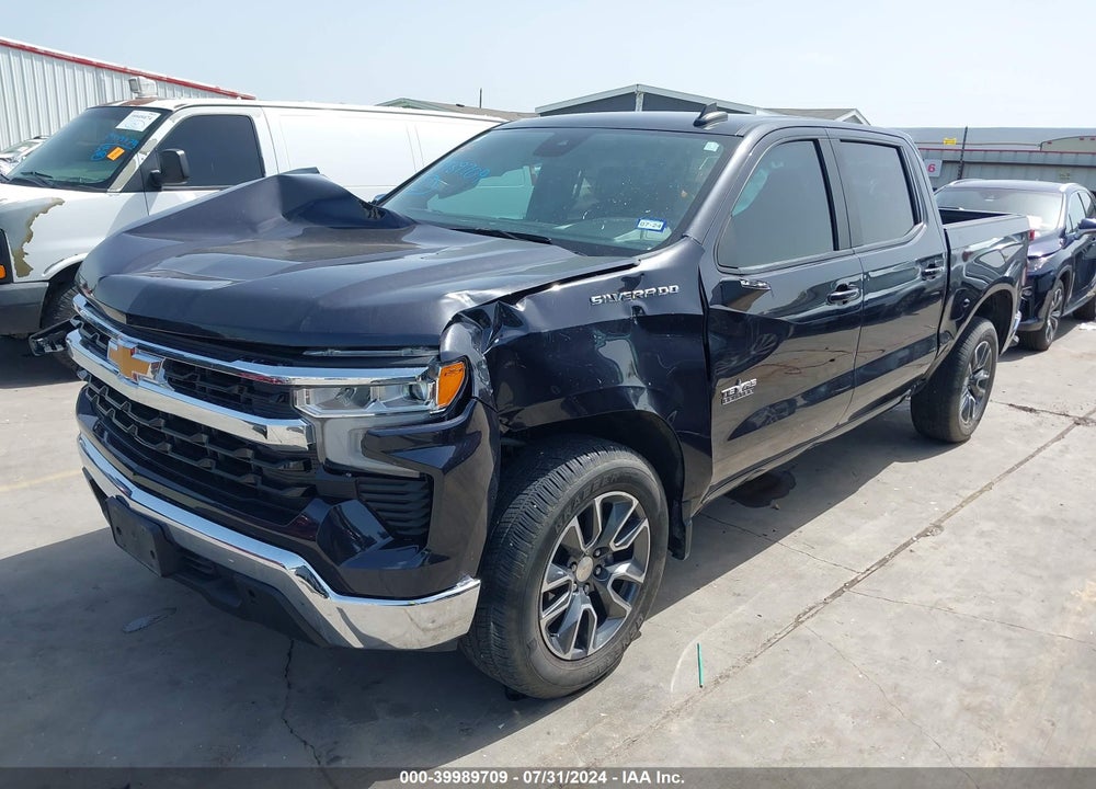 2022 CHEVROLET SILVERADO 1500 2WD SHORT BED LT VIN: 1GCPACEDXNZ519293