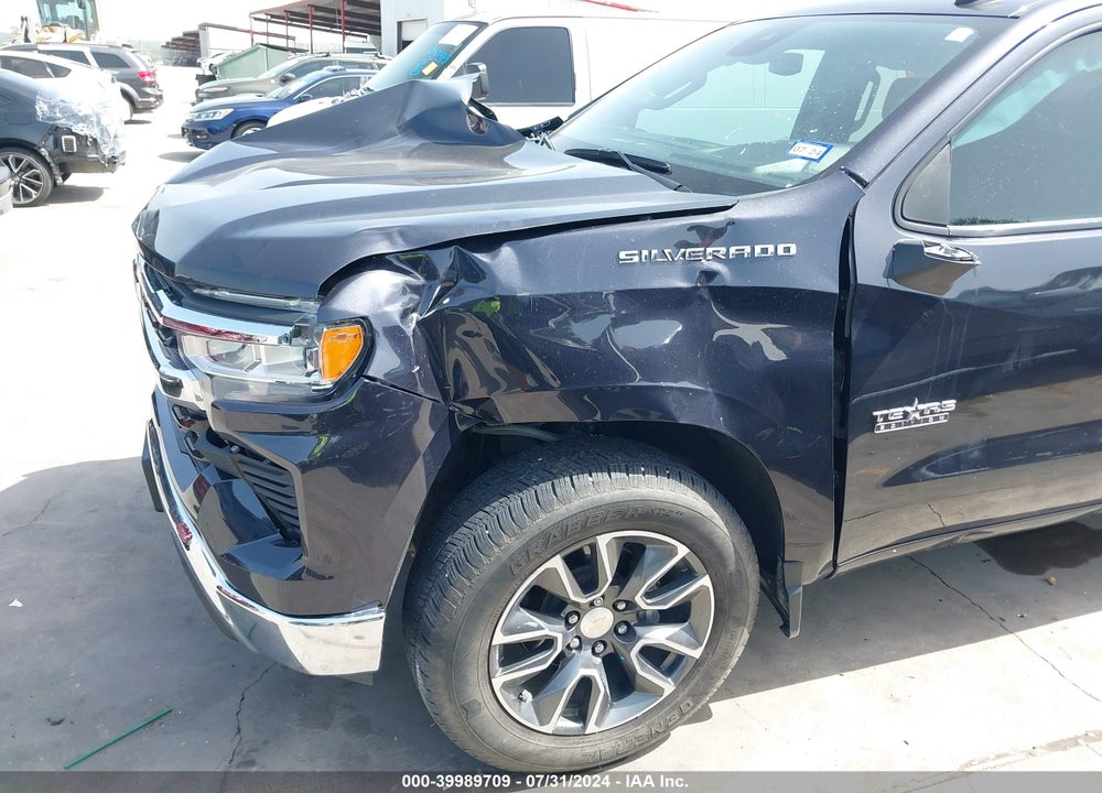 2022 CHEVROLET SILVERADO 1500 2WD SHORT BED LT VIN: 1GCPACEDXNZ519293
