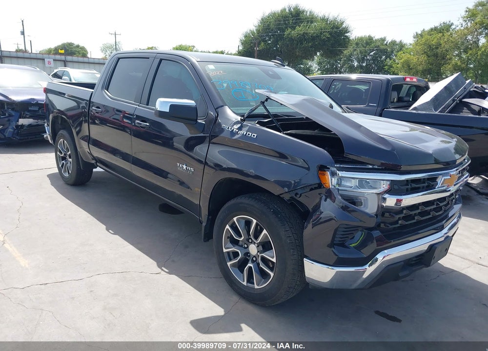 2022 CHEVROLET SILVERADO 1500 2WD SHORT BED LT VIN: 1GCPACEDXNZ519293