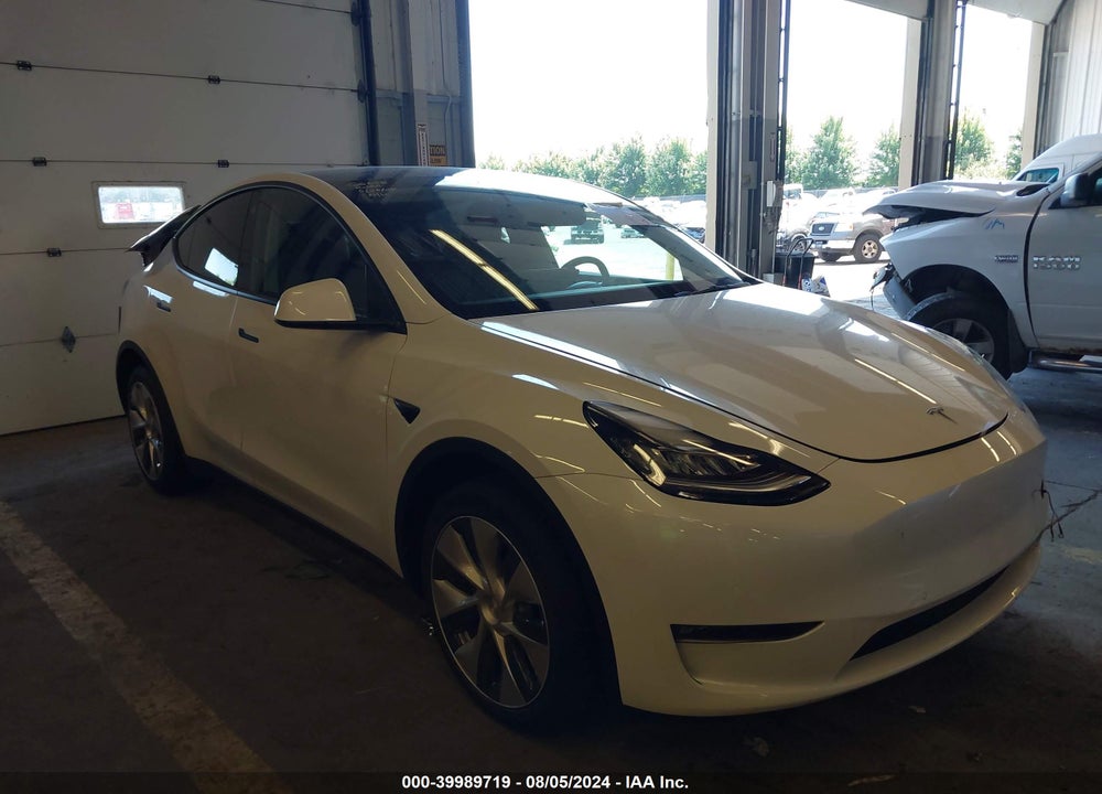2021 TESLA MODEL Y LONG RANGE DUAL MOTOR ALL-WHEEL DRIVE VIN: 5YJYGDEE4MF295881