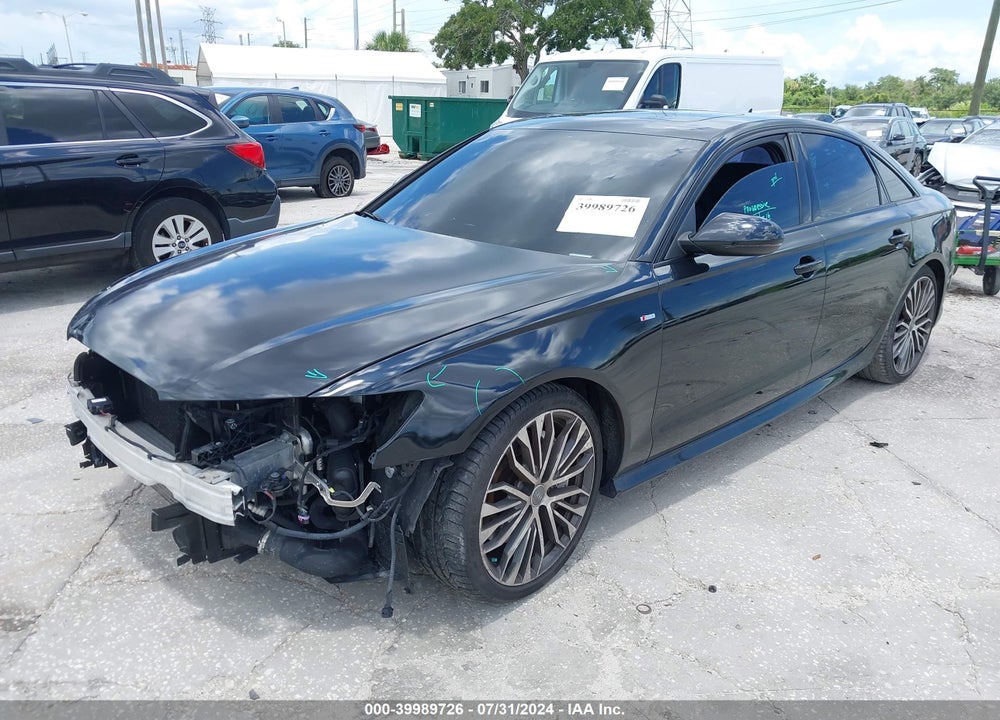 2016 AUDI A6 2.0T PREMIUM VIN: WAUCFAFC3GN183388