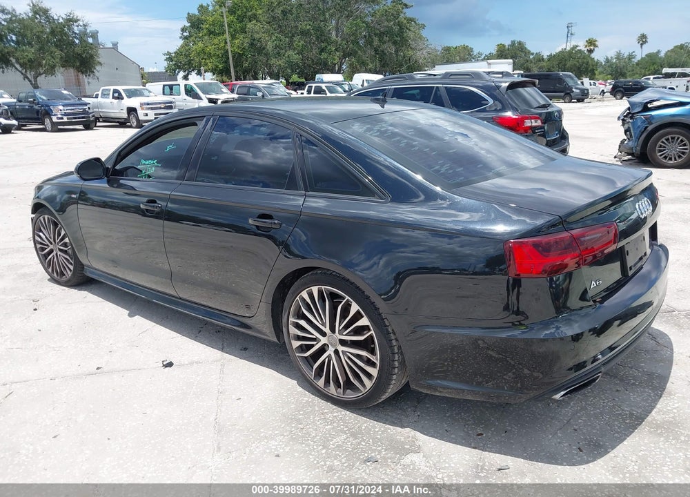 2016 AUDI A6 2.0T PREMIUM VIN: WAUCFAFC3GN183388