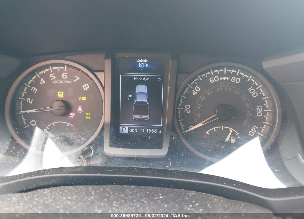 2016 TOYOTA TACOMA TRD OFF ROAD VIN: 5TFCZ5AN5GX020448