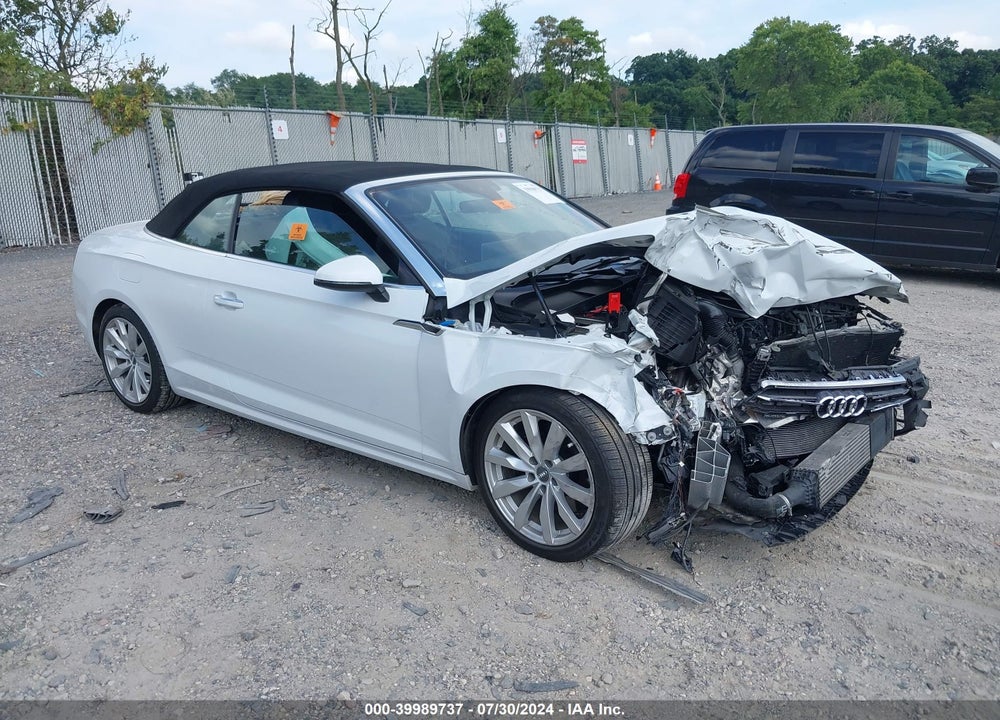 2018 AUDI A5 2.0T PREMIUM VIN: WAUYNGF56JN000375