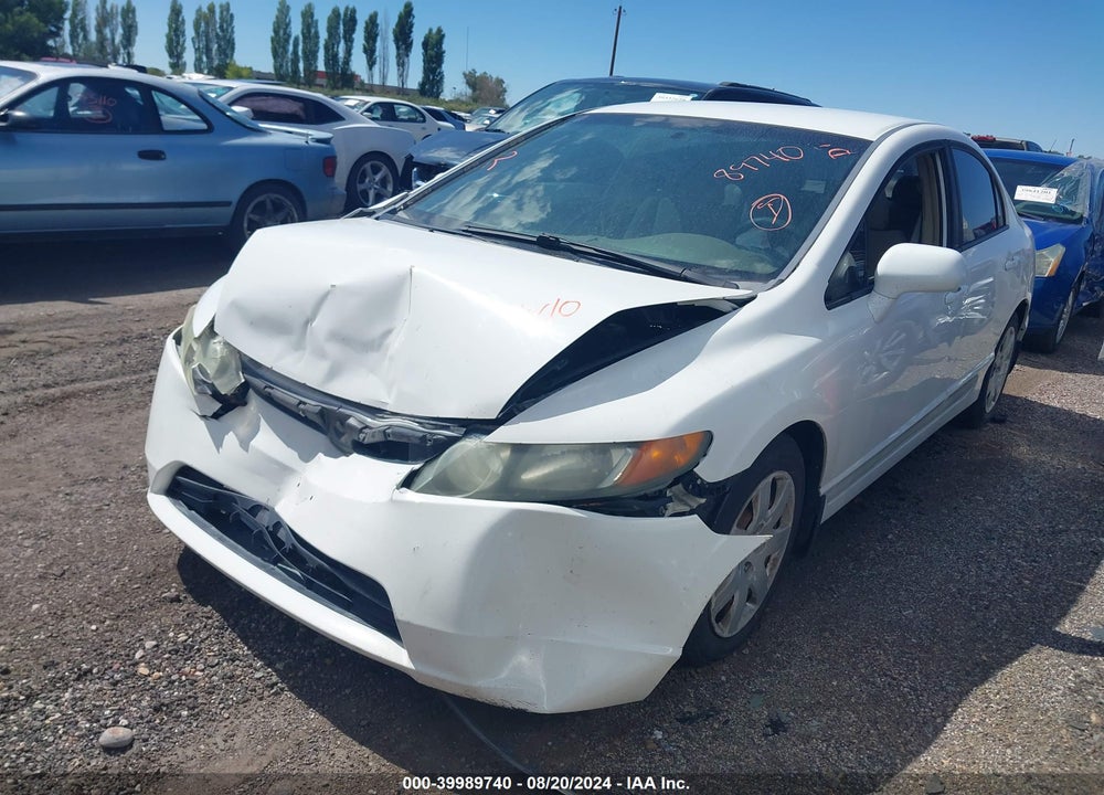 2008 HONDA CIVIC SDN LX VIN: 1HGFA16578L031130