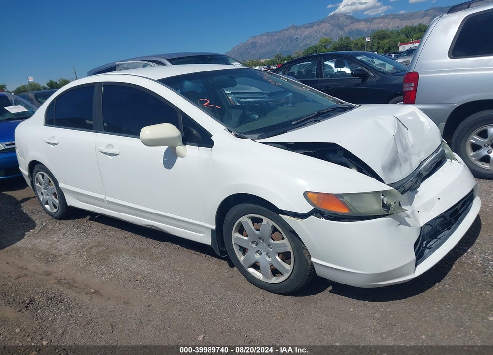 2008 HONDA CIVIC SDN LX VIN: 1HGFA16578L031130