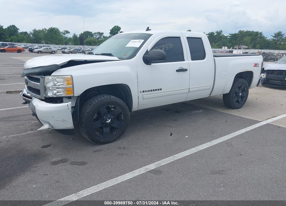 2009 CHEVROLET SILVERADO 1500 LT VIN: 1GCEK29019Z261659