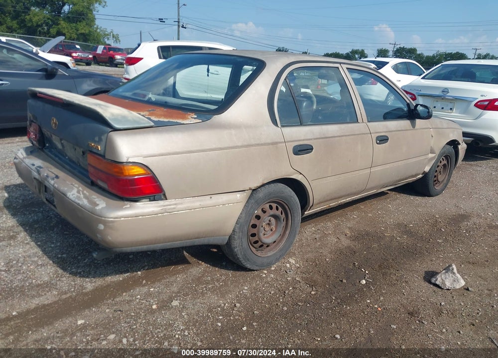 1995 TOYOTA COROLLA VIN: JT2AE04B3S0096963