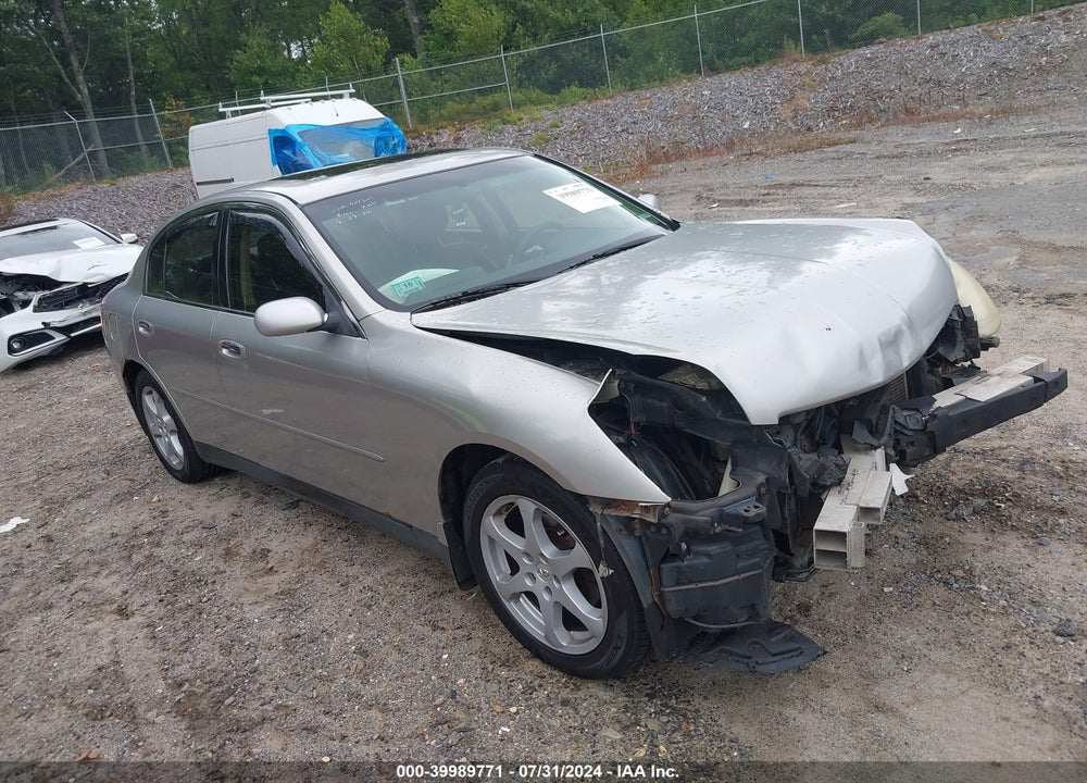 2004 INFINITI G35X VIN: JNKCV51F24M701473