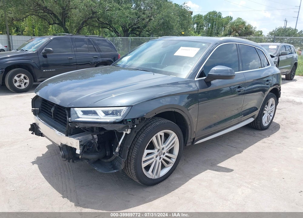 2019 AUDI Q5 45 PREMIUM VIN: WA1BNAFYXK2024160
