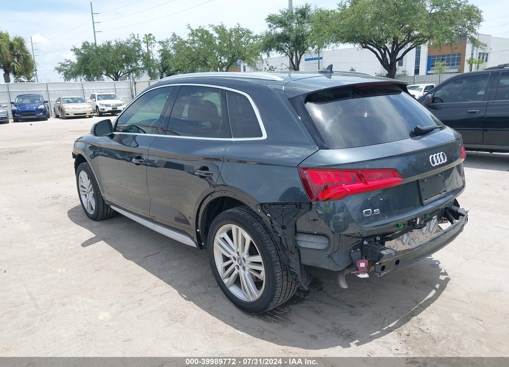 2019 AUDI Q5 45 PREMIUM VIN: WA1BNAFYXK2024160
