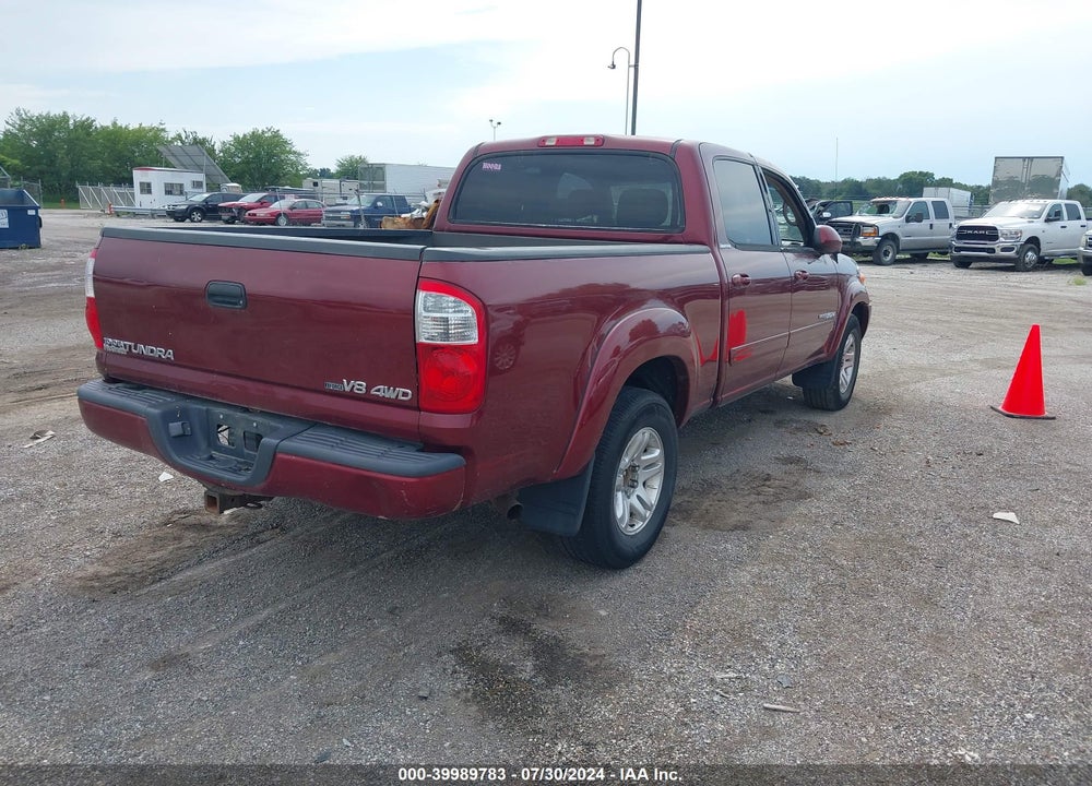 2004 TOYOTA TUNDRA LIMITED V8 VIN: 5TBDT48164S442516