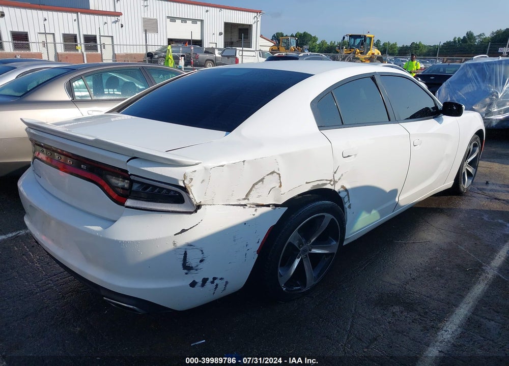 2017 DODGE CHARGER SE RWD VIN: 2C3CDXBG4HH553637