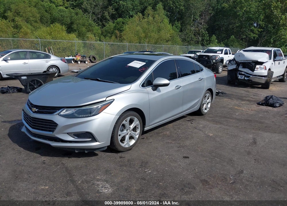 2018 CHEVROLET CRUZE PREMIER AUTO VIN: 1G1BF5SMXJ7149053