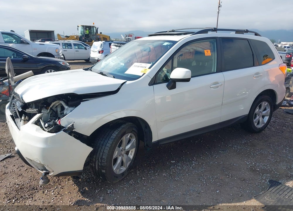 2016 SUBARU FORESTER 2.5I PREMIUM VIN: JF2SJAFC4GH433007