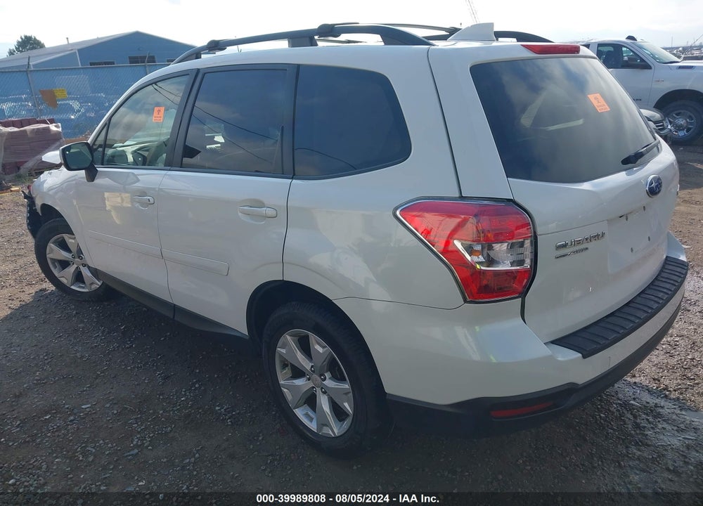 2016 SUBARU FORESTER 2.5I PREMIUM VIN: JF2SJAFC4GH433007