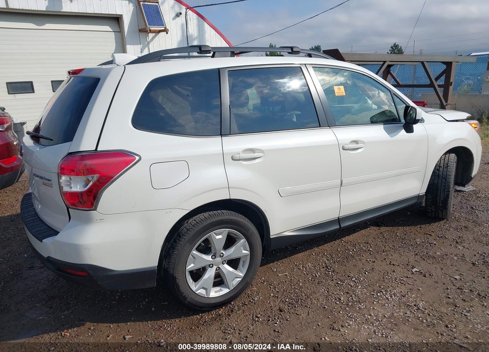 2016 SUBARU FORESTER 2.5I PREMIUM VIN: JF2SJAFC4GH433007