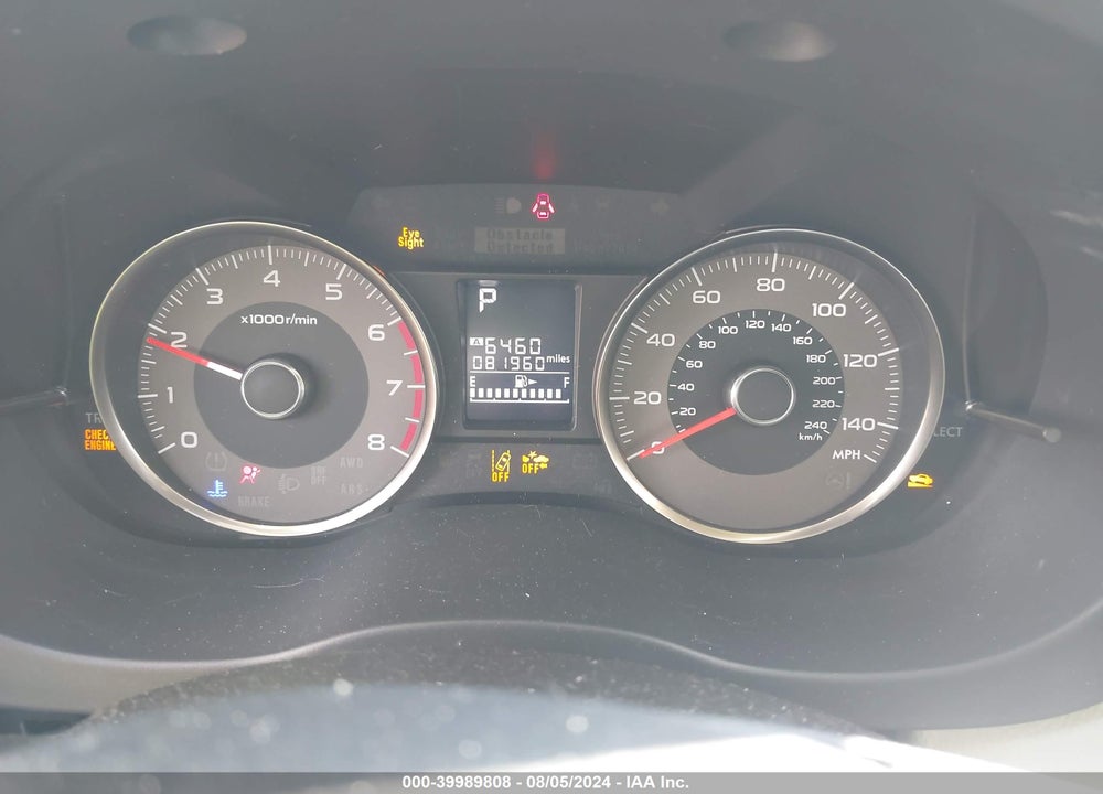 2016 SUBARU FORESTER 2.5I PREMIUM VIN: JF2SJAFC4GH433007