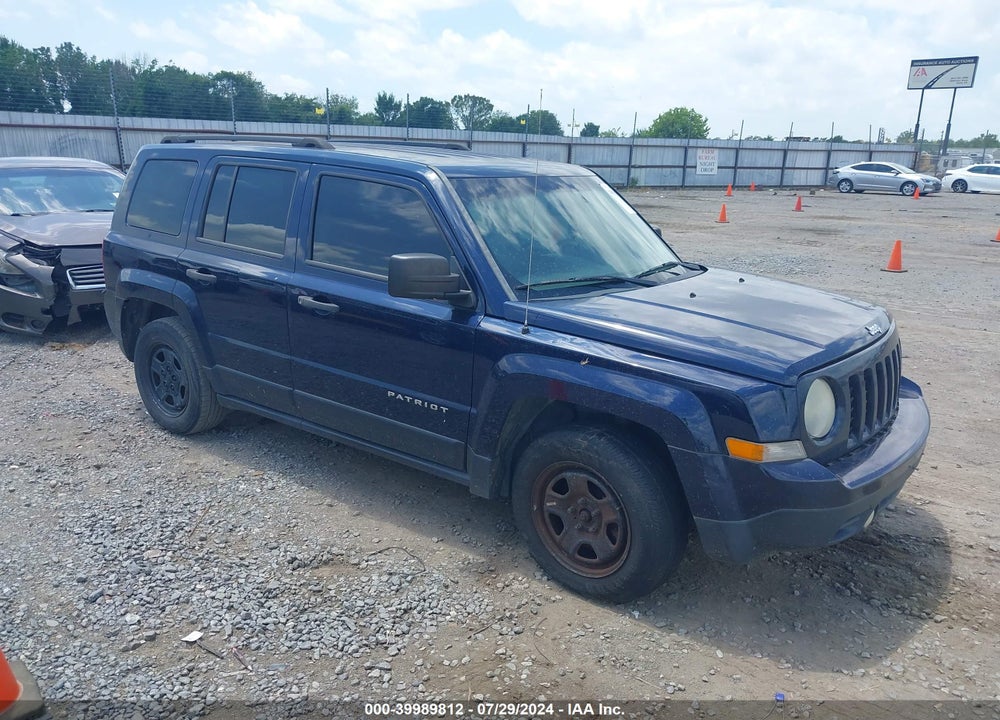 2014 JEEP PATRIOT SPORT VIN: 1C4NJPBB9ED818689