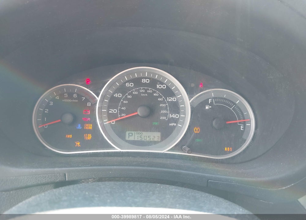 2010 SUBARU IMPREZA 2.5I VIN: JF1GE6A68AH517321