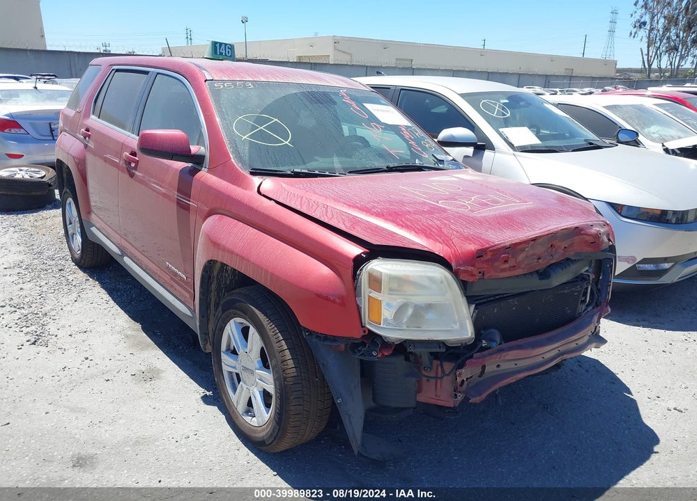 2015 GMC TERRAIN VIN: 2GKALMEK7F6354115
