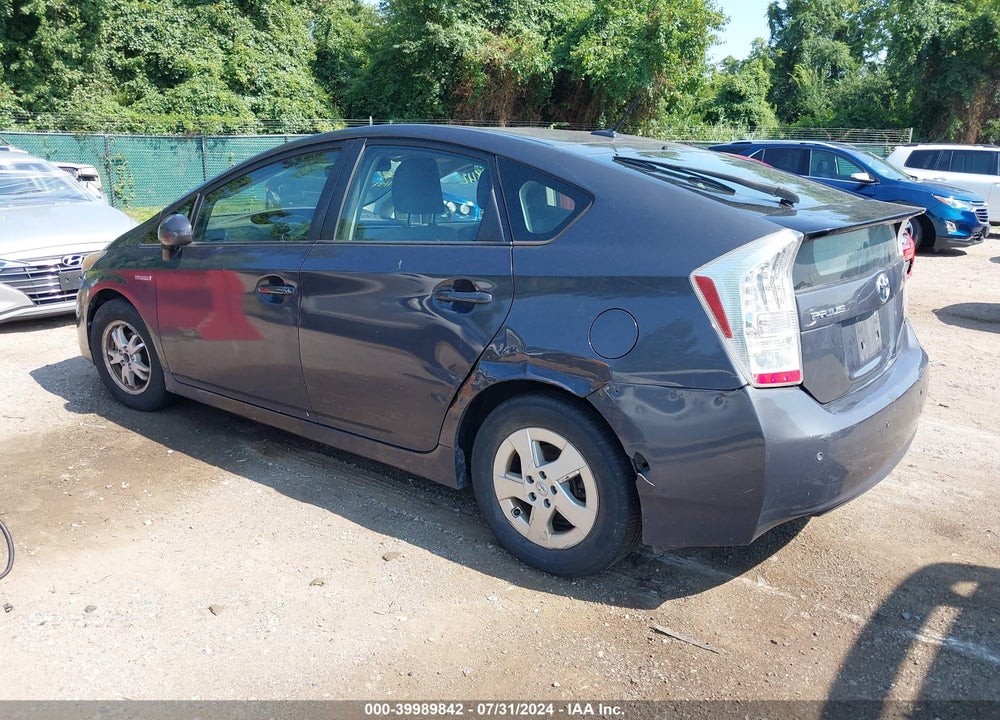 2010 TOYOTA PRIUS III VIN: JTDKN3DU8A5096490