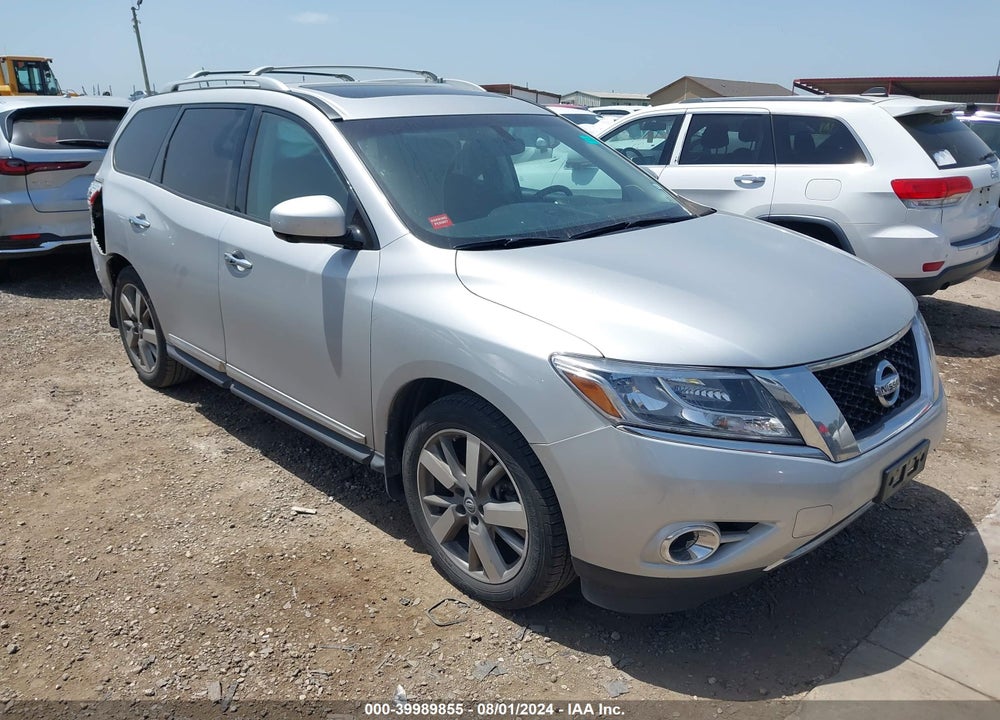 2014 NISSAN PATHFINDER PLATINUM VIN: 5N1AR2MN2EC706786