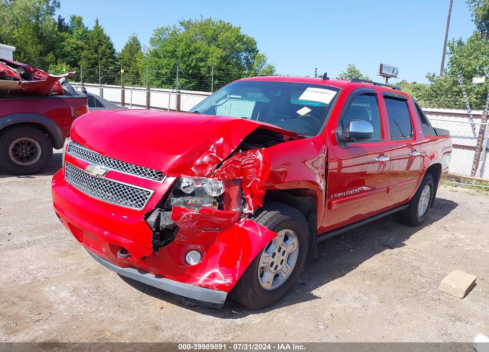 2007 CHEVROLET AVALANCHE 1500 LTZ VIN: 3GNEC12Y87G313168